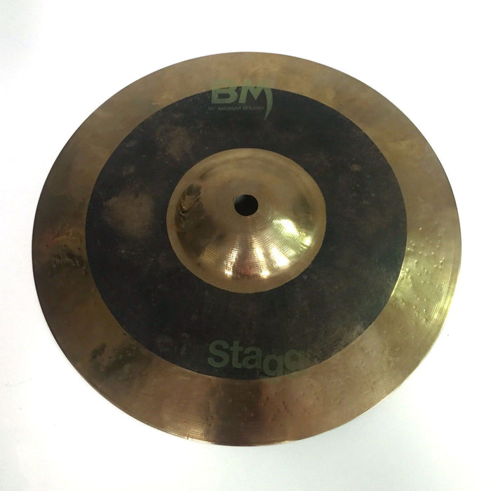 10"  Stagg Black Metal Splash Cymbal 320 Grams