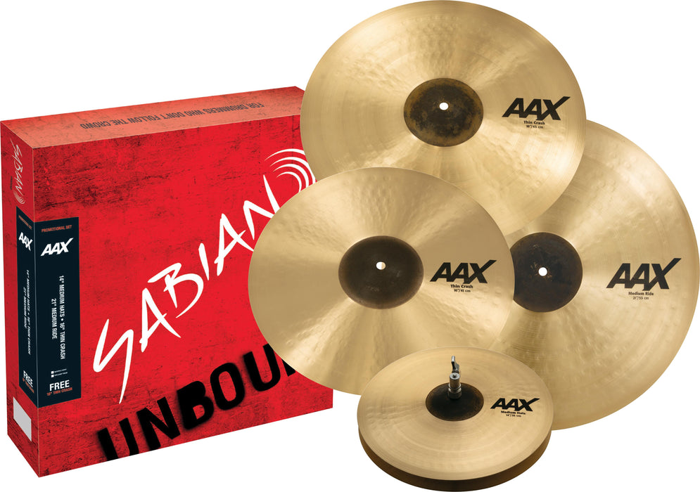 SABIAN AAX Promotional Cymbal Pack