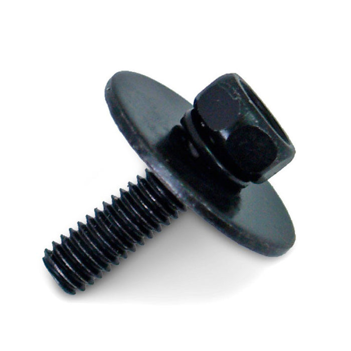 M4 x 14mm Black Screw with Washer