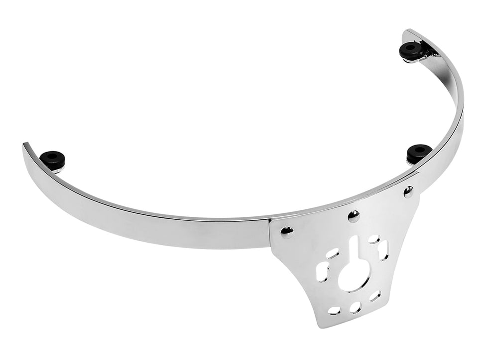 Ahead 10" 6-Hole Suspension Mount w/ Small Face Plate Ultra Lightweight Chrome over Aircraft Aluminum Reversible