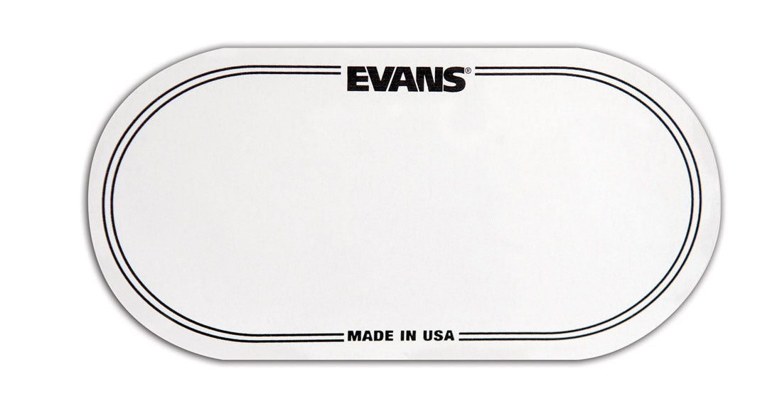 Evans Clear Poly Bass Drum Patch 2-Pedal (X2)