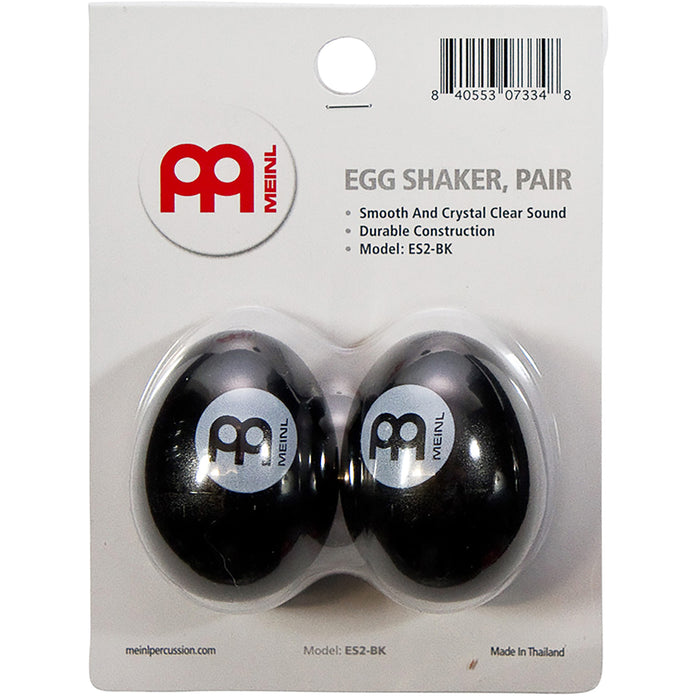 Meinl Egg Shaker Pairs, Black