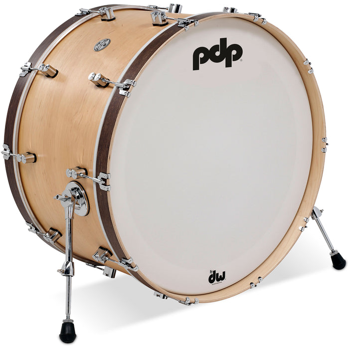 PDP Concept Classic 14" x 26" Bass Drum - Natural/Walnut