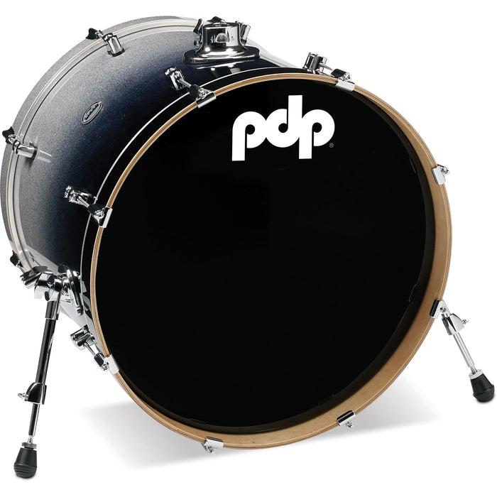 PDP Silver To Black Fade - Chrome Hardware 18X22