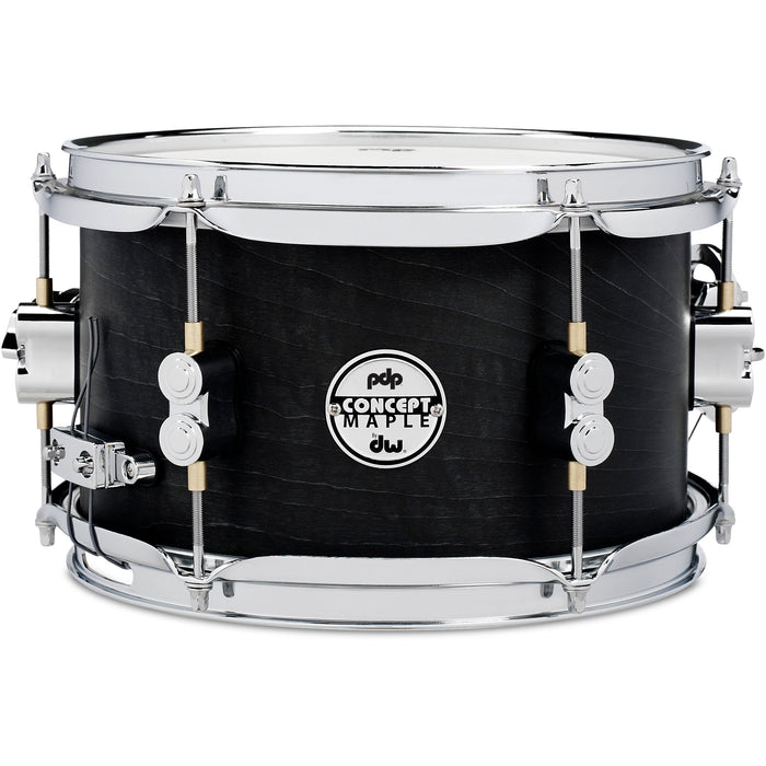 PDP Concept Snare 6X10 Black Wax Cr Hw
