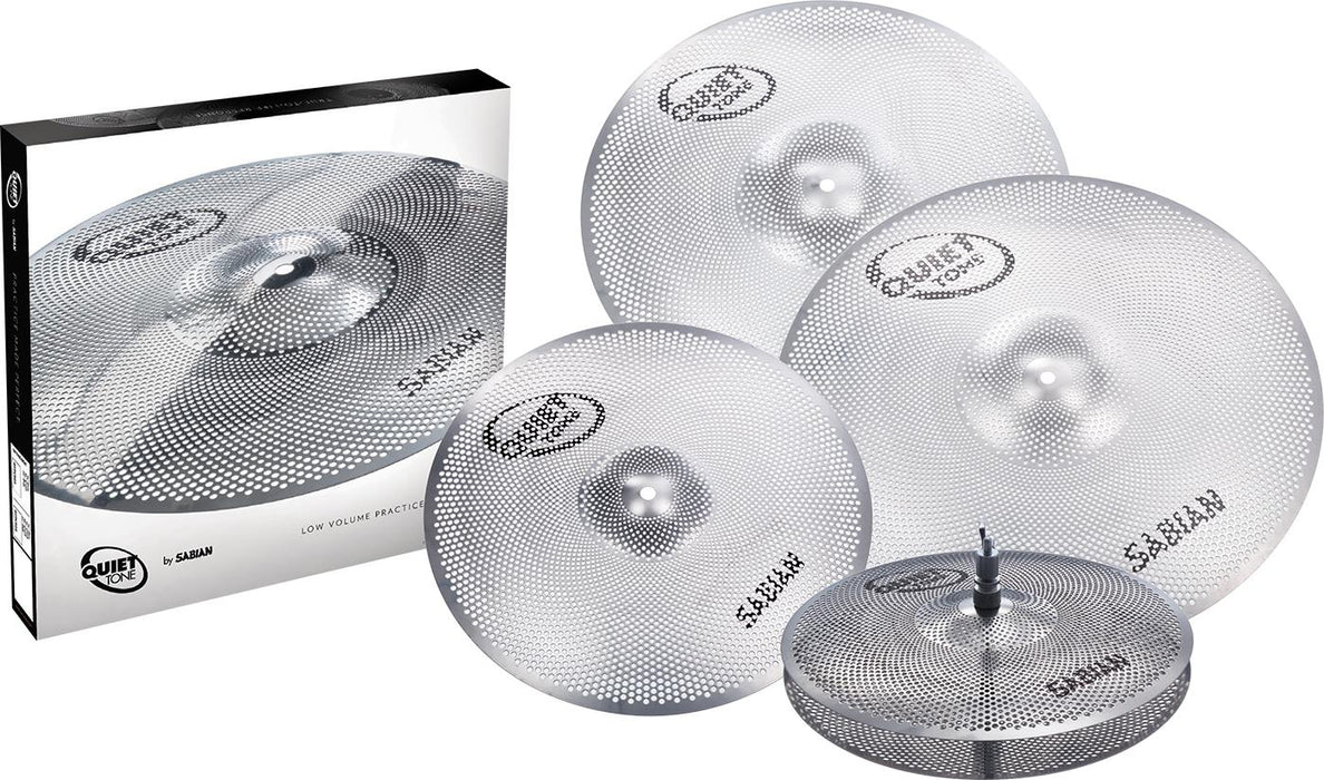 SABIAN Quiet Tone Practice Cymbals Set Qtpc504 - QTPC504