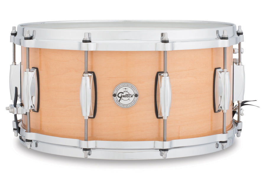 Gretsch Silver Series Snare Drum - 6.5" x 14" 10ply Maple Shell