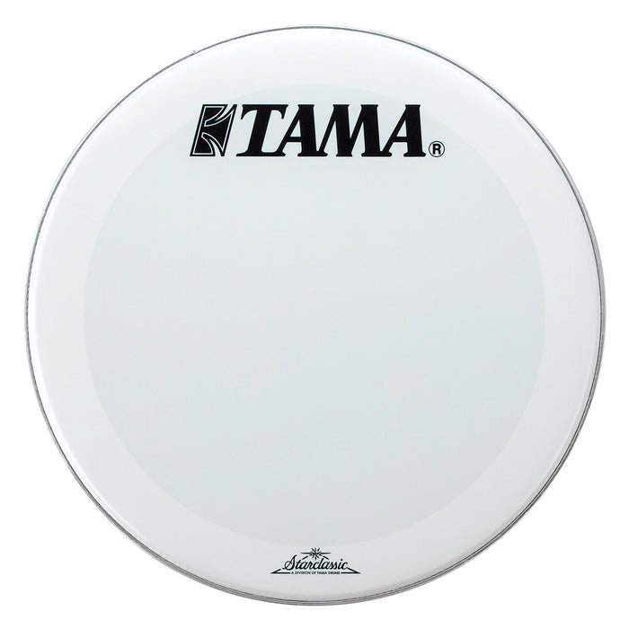 Tama 22" Smooth White Front Head w/ Starclassic Logo