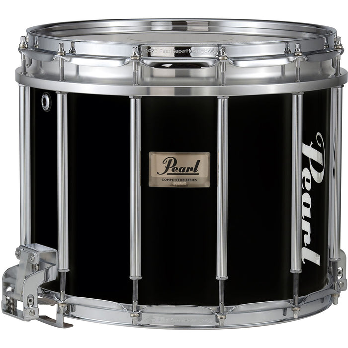 Pearl Competitor Series 14" x 12" High Tension Marching Snare Drum - Midnight Black