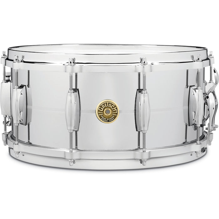 Gretsch 6.5" x 14" Chrome Over Brass Snare Drum