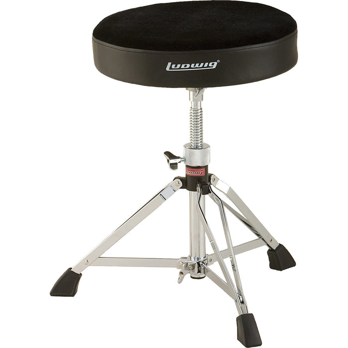 Ludwig Round Throne - Standard - Double Brace - Fabric Top - L348TH