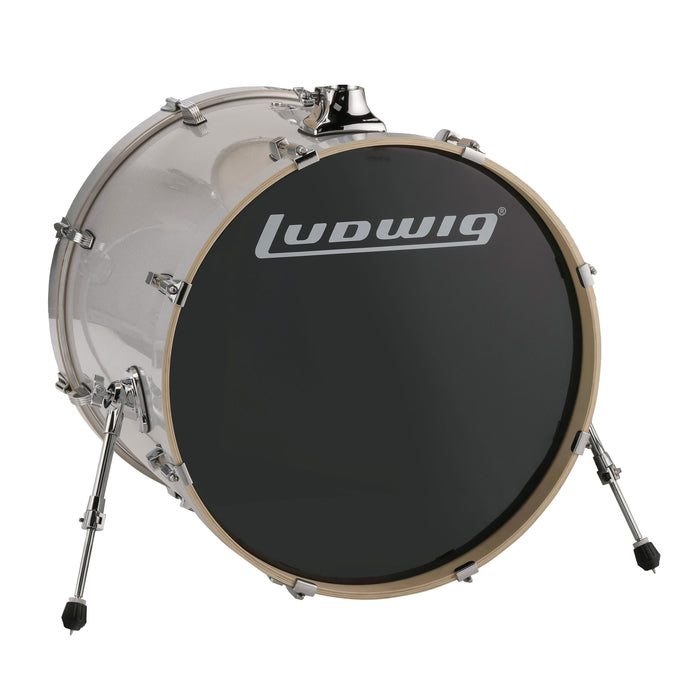 Ludwig Element Evolution 18" x 22" Bass drum - White Sparkle