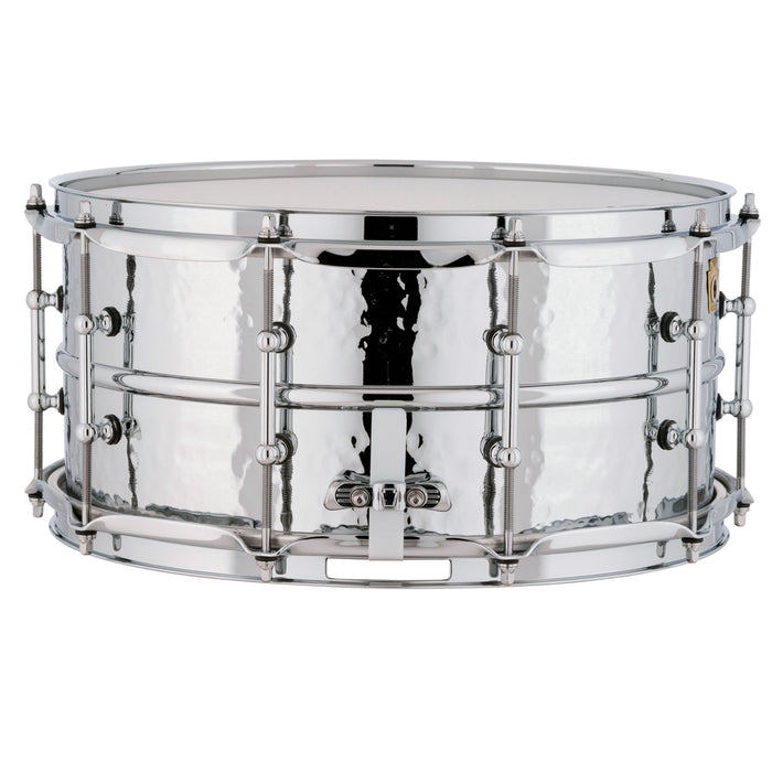 Ludwig 6.5"X14" Supra-Phonic Snare Drum w/ Hammered Shell & Tube Lugs