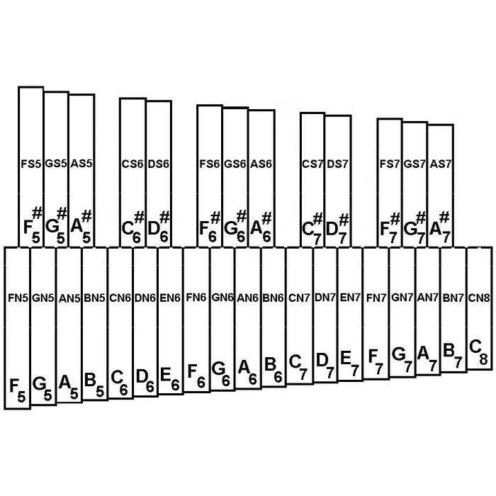 Musser Replacement Student Bell Kit Bar - F#7
