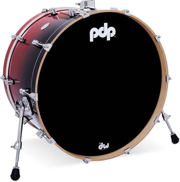 PDP Concept Ma Red/Black Fade Cr Hw 14X24