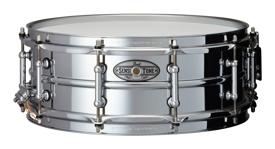 Pearl 14"x5" Beaded Steel SensiTone Snare Drum - STA-1450S