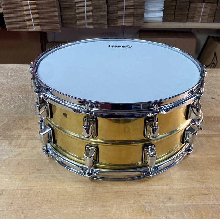 Taye USED 14" x 6.5" Beaded Brass Snare Drum