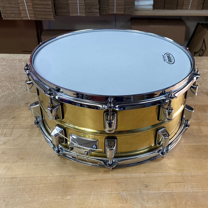 Taye USED 14" x 6.5" Beaded Brass Snare Drum