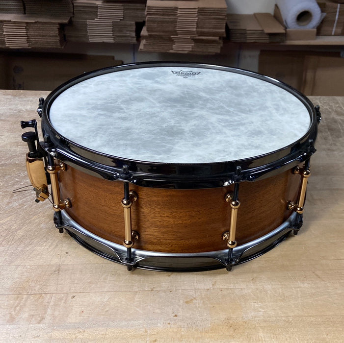Walberg & Auge USED 5" x 14" Single Ply Mahogany Snare Drum