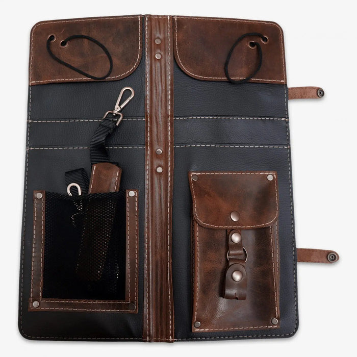 Ahead Handmade Leather Stick Case - Brown
