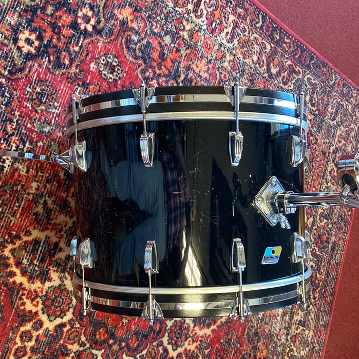 Ludwig VINTAGE '80s Classic Series 4pc Shell Pack - Gloss Black