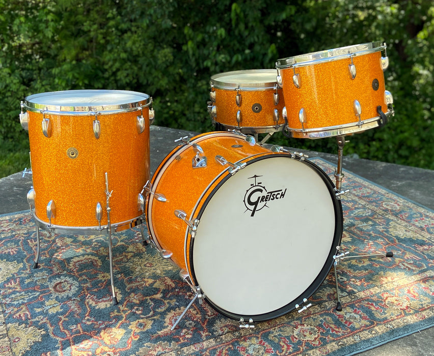 Gretsch VINTAGE '50s 3ply 4pc Shell Pack - Gold Glass Glitter
