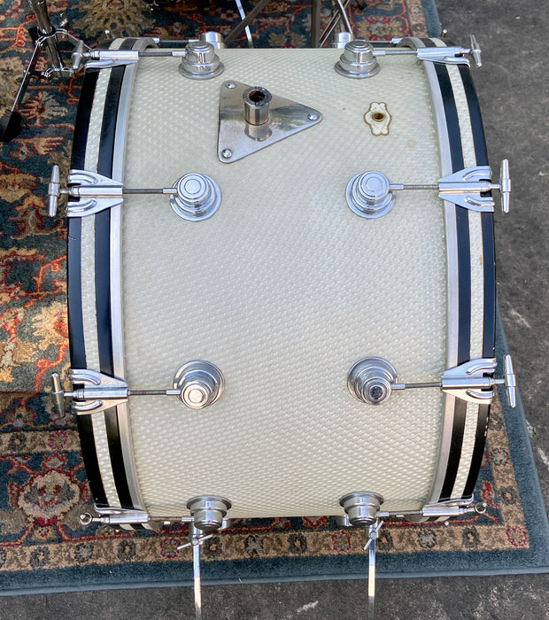 Camco Chanute Aristocrat 6pc Double Bass Kit - 3D Moire — Drums on SALE