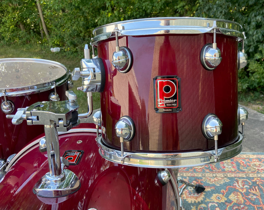 Premier USED Genista 4pc Birch Shell Pack - Cherry Red Fade