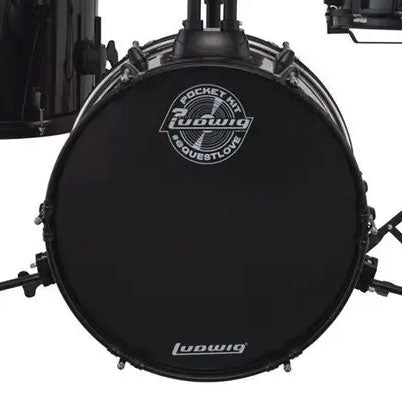 Ludwig Pocket Kit 16" Black Bass Drum Head