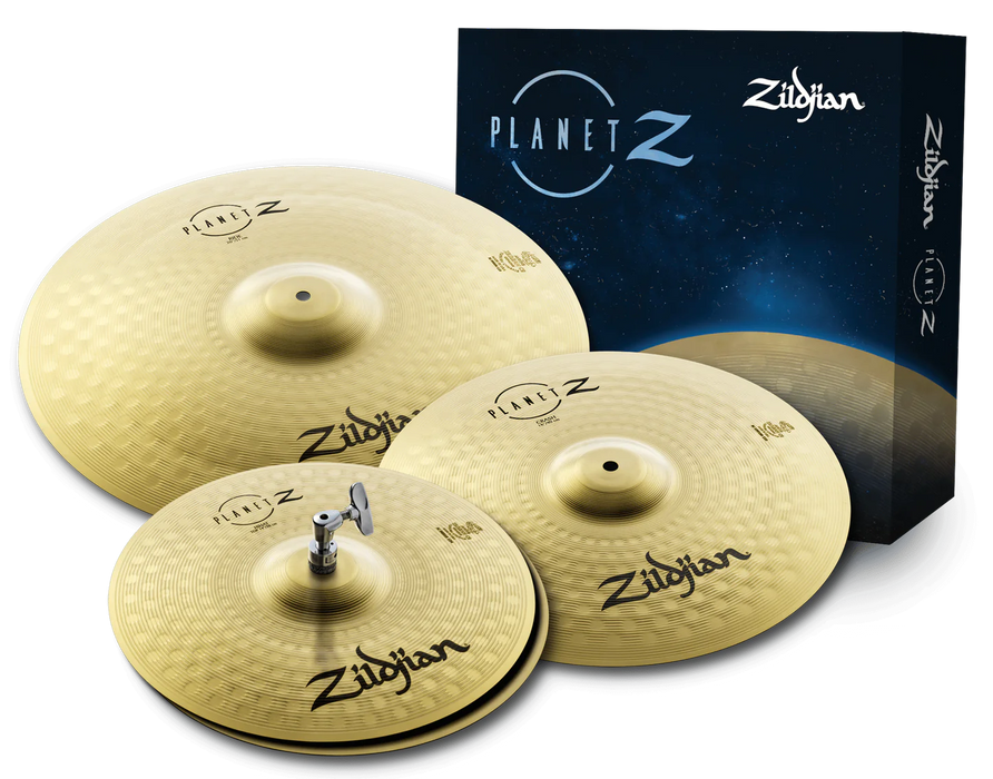 Zildjian Planet Z Complete 3 Cymbal Pack