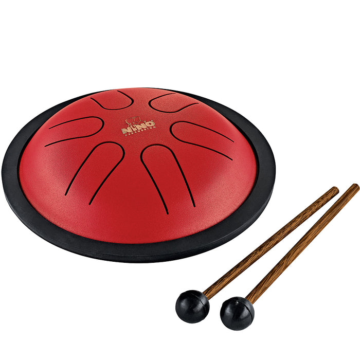 Meinl NINO® Percussion Mini Steel Tongue Drum Red