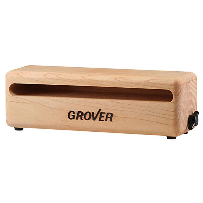 Grover WB-8 8" Rock Maple Wood Block w/ Integrated Mount