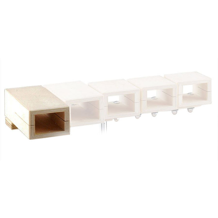 Ludwig Temple Block 3x4x8 3/4" Block Only - LE391N
