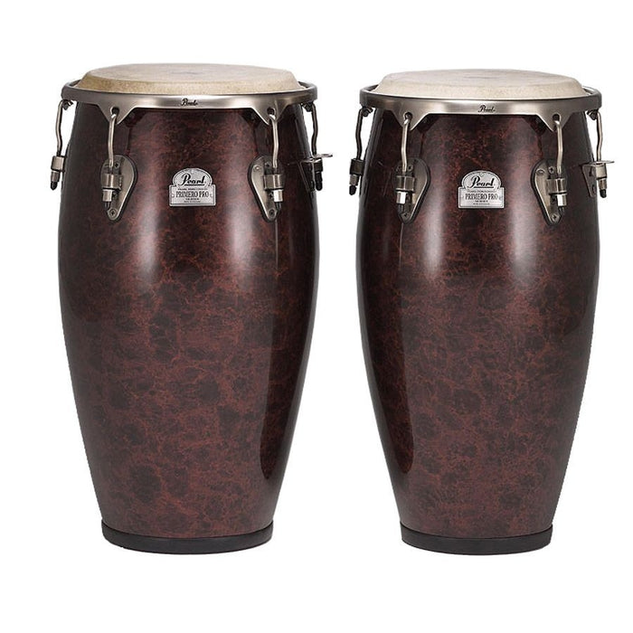 Pearl Primero Pro 10"/11" Fiberglass Set No Stands - Wine Red Marble