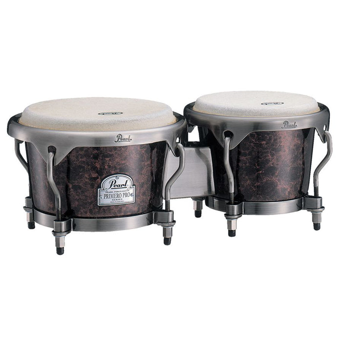 Pearl Primero 6"/7" Fiberglass Bongo - Bistre Black