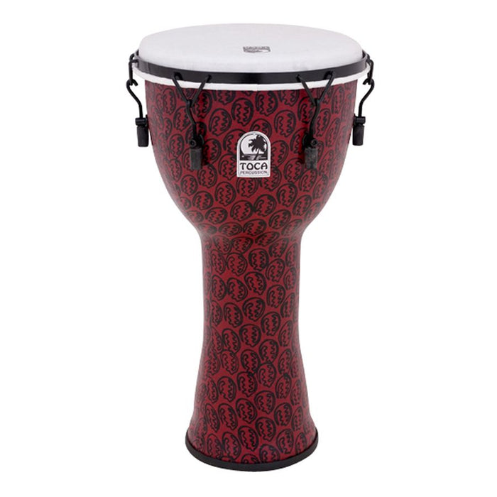 Toca 9" Freestyle II Djembe, Extended Rim, Red Mask