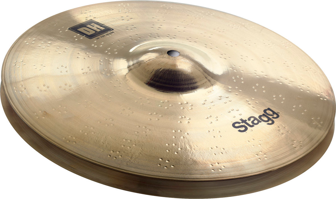 Stagg 14" DH Brilliant Fat Hihat - Pair