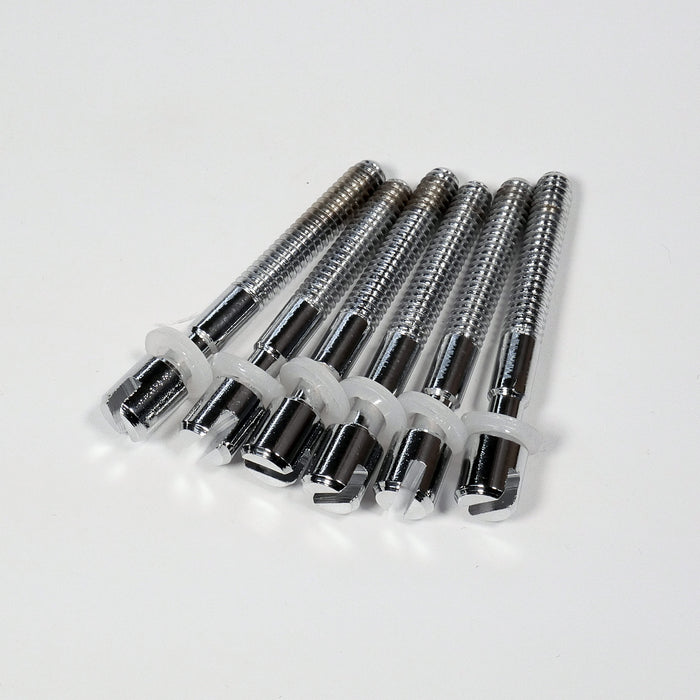 Sonor 1/4-20 Slotted Tension Rods x 50mm - 6 Pack