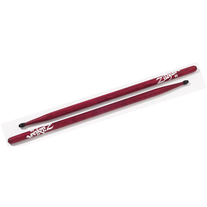 Zildjian 5A Nylon Tip Red Drumsticks