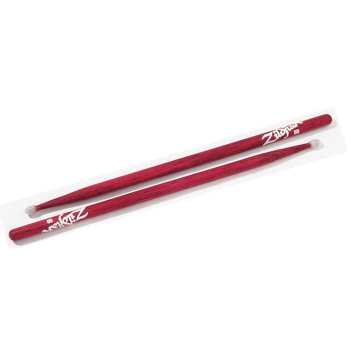 Zildjian 5B Nylon Tip Red Drumsticks