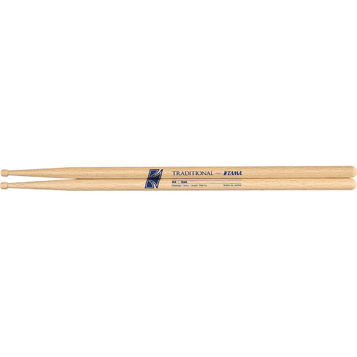 Tama Drumsticks - Traditional Oak 8A