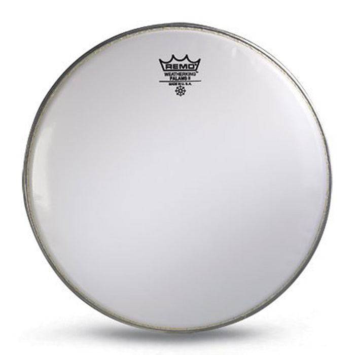 Remo FALAMS II Drum Head - Crimped - SMOOTH WHITE 13 inch