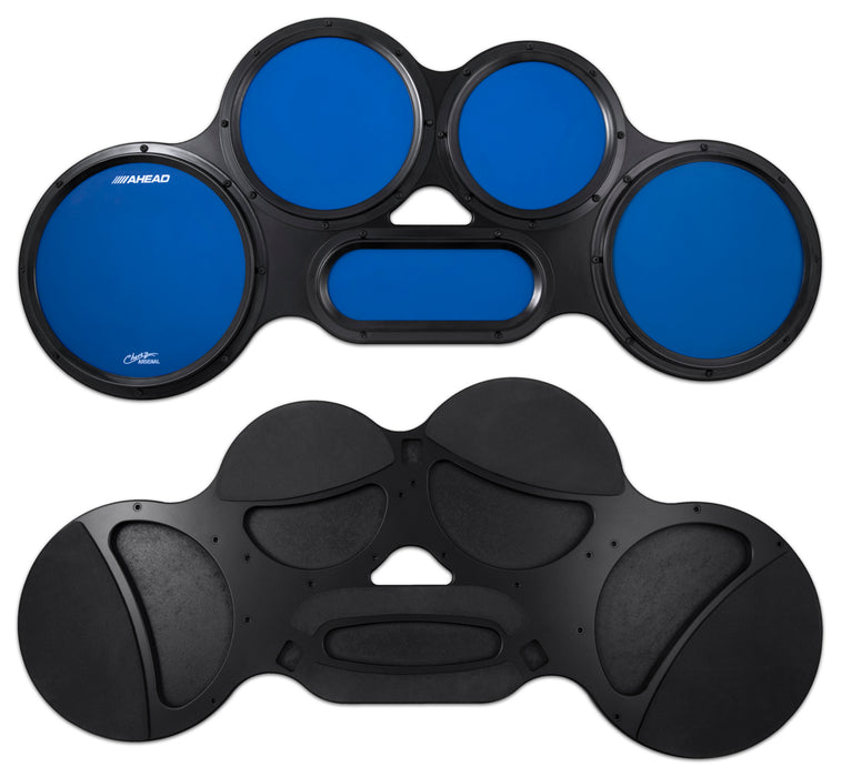 Ahead S-Hoop Chaves Tenor Pad 4/5/6 Combination w/BLUE Gum Surfaces BLACK S-HOOPS