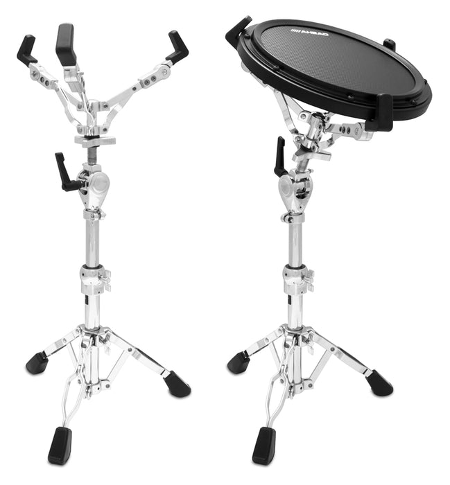 Ahead Snare Stand Heavy Duty Dbl Br Holds 10"-14" Snare Stand