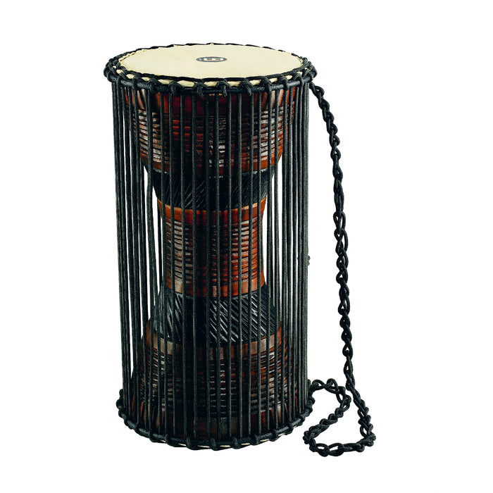 Meinl African Talking Drum 8" x 16" Large Brown/ Black
