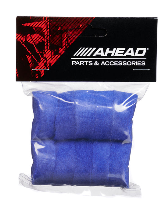 Ahead Blue Wool Cymbal Felts 10 pack 1.5" x .5"