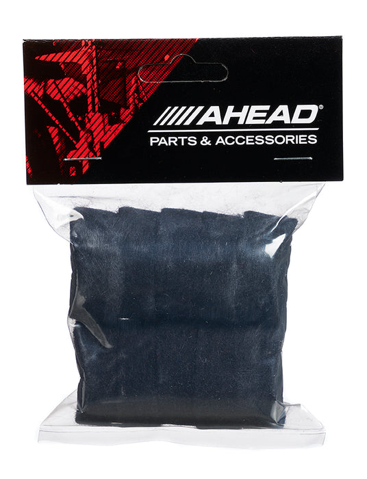 Ahead Jet Black Wool Cymbal Felts 10 pack 1.5" x .5"