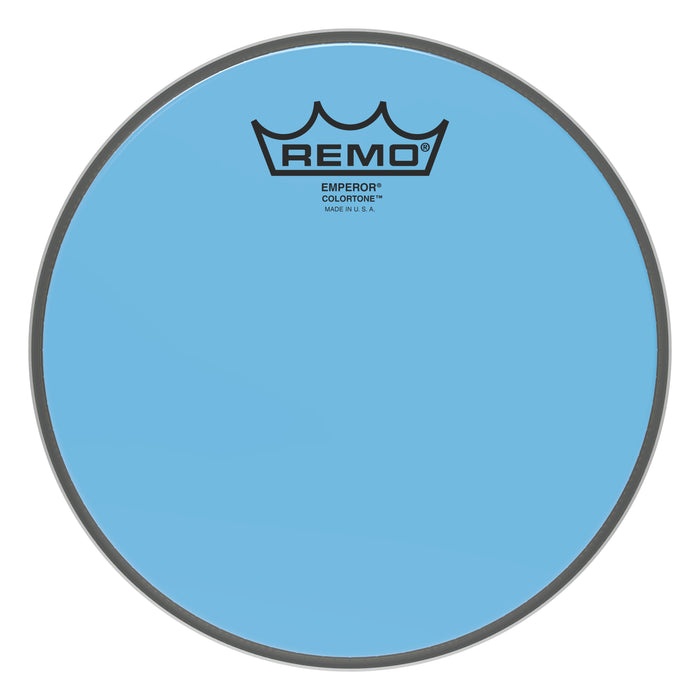Remo Emperor Colortone Blue Drumhead 8"