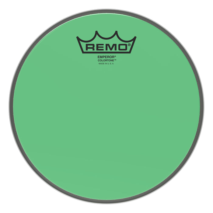 Remo Emperor Colortone Green Drumhead 8"