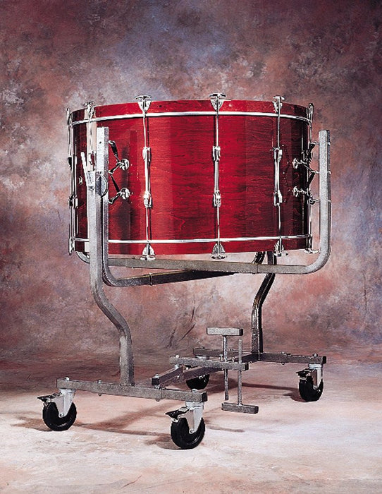 Ludwig 16x32" Concert Bass Drum w/ LE788 All-Terrain Stand - Mahogany Stain